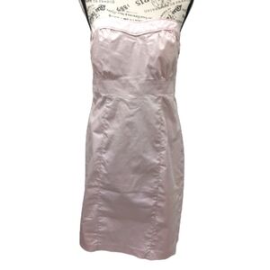 Simons Contemporaine nude strapless sheen dress size S